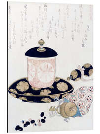 Magnettafel Eine Kanne Tee und Schlüssel