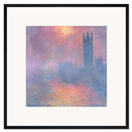 Gerahmter Kunstdruck Westminster