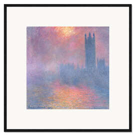 Framed art print The Houses of Parliament