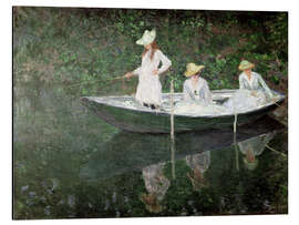 Magnettafel Boot bei Giverny