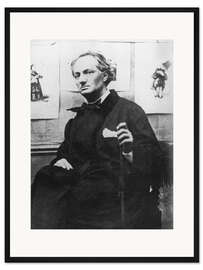 Gerahmter Kunstdruck Charles Baudelaire