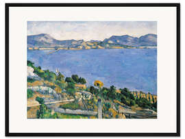 Gerahmter Kunstdruck L 'Estague