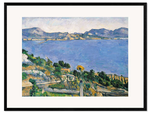Stampa artistica con cornice L'Estaque