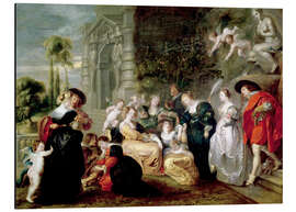 Magnettafel Garten der Liebe