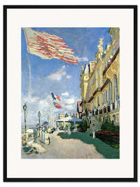 Gerahmter Kunstdruck Hotel des Roches Noires von Trouville