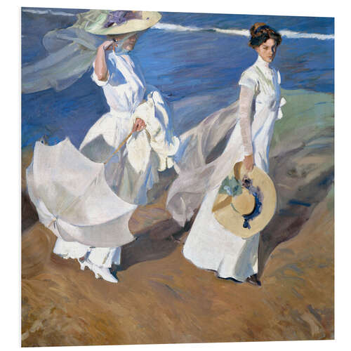 PVC print Strolling along the Seashore, 1909