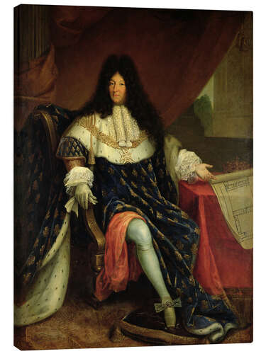 Canvas print Louis XIV