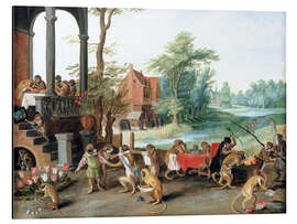 Magnettafel Allegorie der Tulipomanie