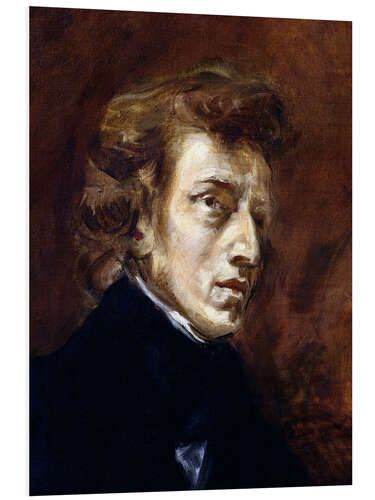 Foam board print Frédéric Chopin