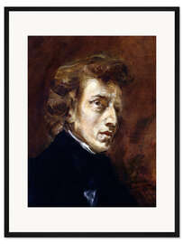 Gerahmter Kunstdruck Frédéric Chopin