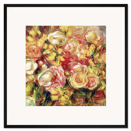 Gerahmter Kunstdruck Rosen I