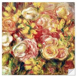 Sticker mural Roses I