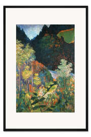 Gerahmter Kunstdruck Landschaft bei Pont-Aven