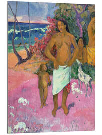 Magnettafel Spaziergang am Meer