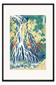 Gerahmter Kunstdruck Kirifuri-Wasserfall auf dem Kurokami