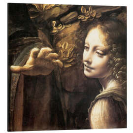 Magnettafel Madonna in der Felsengrotte (Detail)