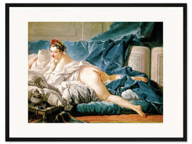 Gerahmter Kunstdruck Odaliske