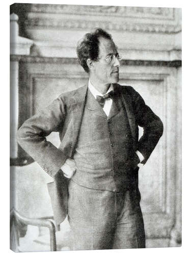 Leinwandbild Gustav Mahler