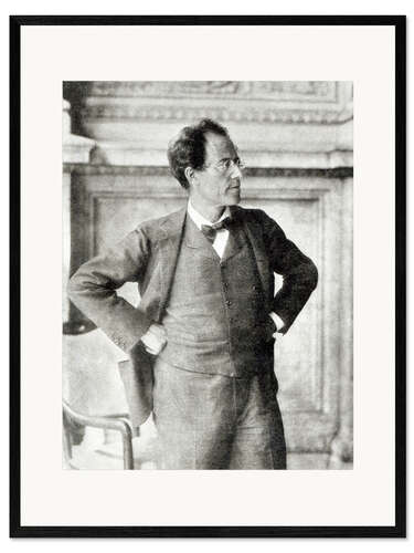 Kehystetty taidepainatus Gustav Mahler