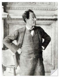 Wandsticker Gustav Mahler