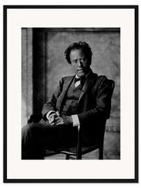 Gerahmter Kunstdruck Gustav Mahler