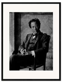 Framed art print Gustav Mahler