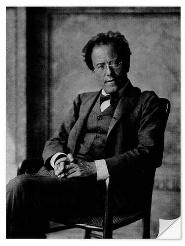 Vinilo para la pared Gustav Mahler