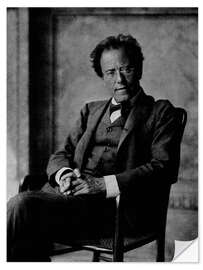 Sticker mural Gustav Mahler