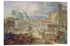 Foam board print A Scene in Ancient Rome