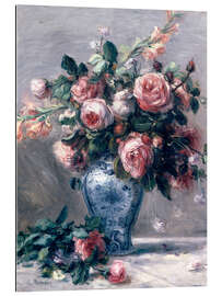 Galleritryk Vase of Roses