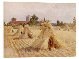 Foam board print Corn Stooks by Bray Church