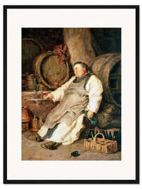 Gerahmter Kunstdruck Einer zu viel