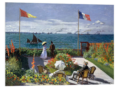 Tableau en PVC Terrasse à Sainte-Adresse