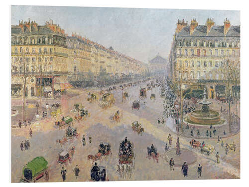 Foam board print The Avenue de L'Opera