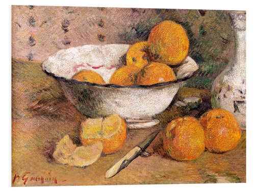 Tableau en PVC Nature morte aux oranges