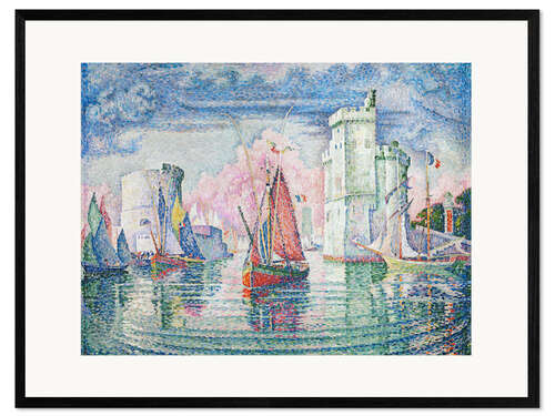 Framed art print The Port at La Rochelle