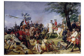 Tableau en aluminium The Battle of Fontenoy