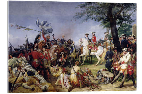 Galleritryk The Battle of Fontenoy