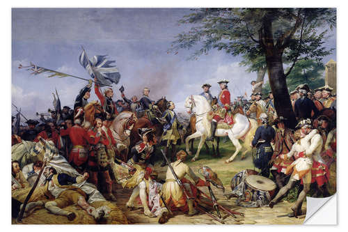 Wall sticker The Battle of Fontenoy