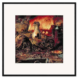 Impresión de arte enmarcada El infierno, 1505