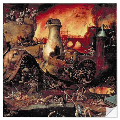Muursticker Hel, 1505