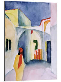 Magnettafel Gasse in Tunis