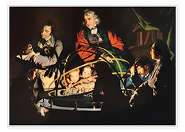 Póster  The Orrery - Joseph Wright of Derby
