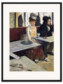 Gerahmter Kunstdruck Der Absinth