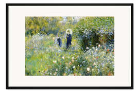 Gerahmter Kunstdruck Sommerlandschaft