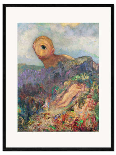 Inramat konsttryck The Cyclops