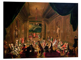 Magnettafel Aufnahmezeremonie der Wiener Freimaurerloge