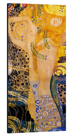 Alumiinitaulu  Water Serpents I - Gustav Klimt