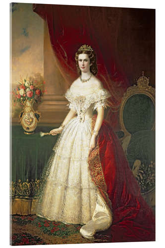 Akrylbilde Empress Elizabeth of Bavaria