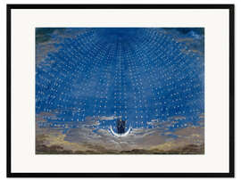 Innrammet kunsttrykk The Hall of Stars in the Palace of the Queen of the Night
